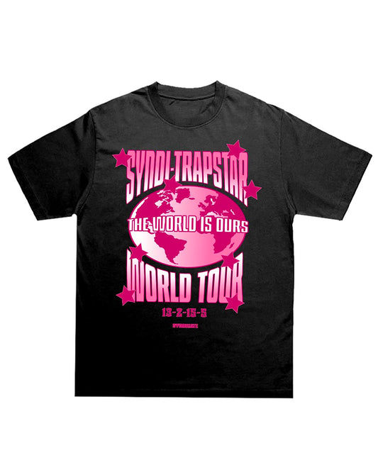 Black & Pink Syndi-Trapstar Tee