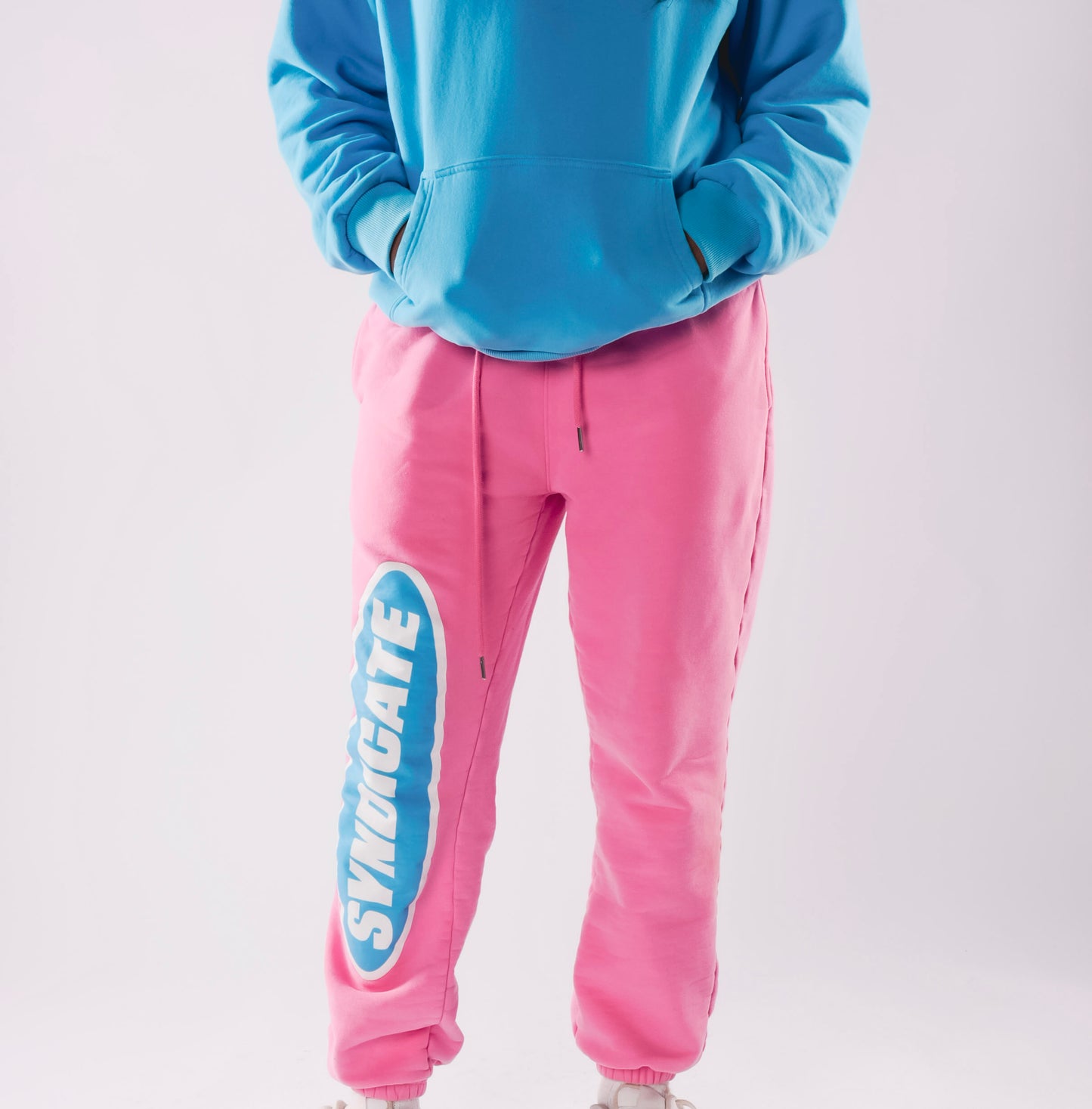 Pink & Blue Syndicate sweat pants