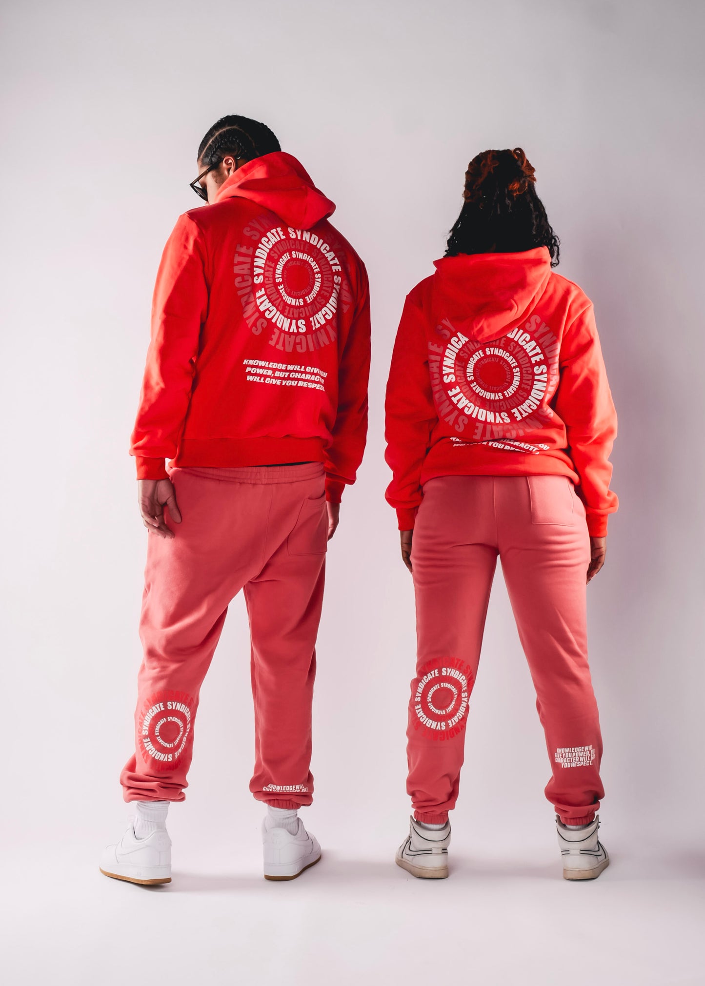 Salmon & Coral Syndicate Sweatpants