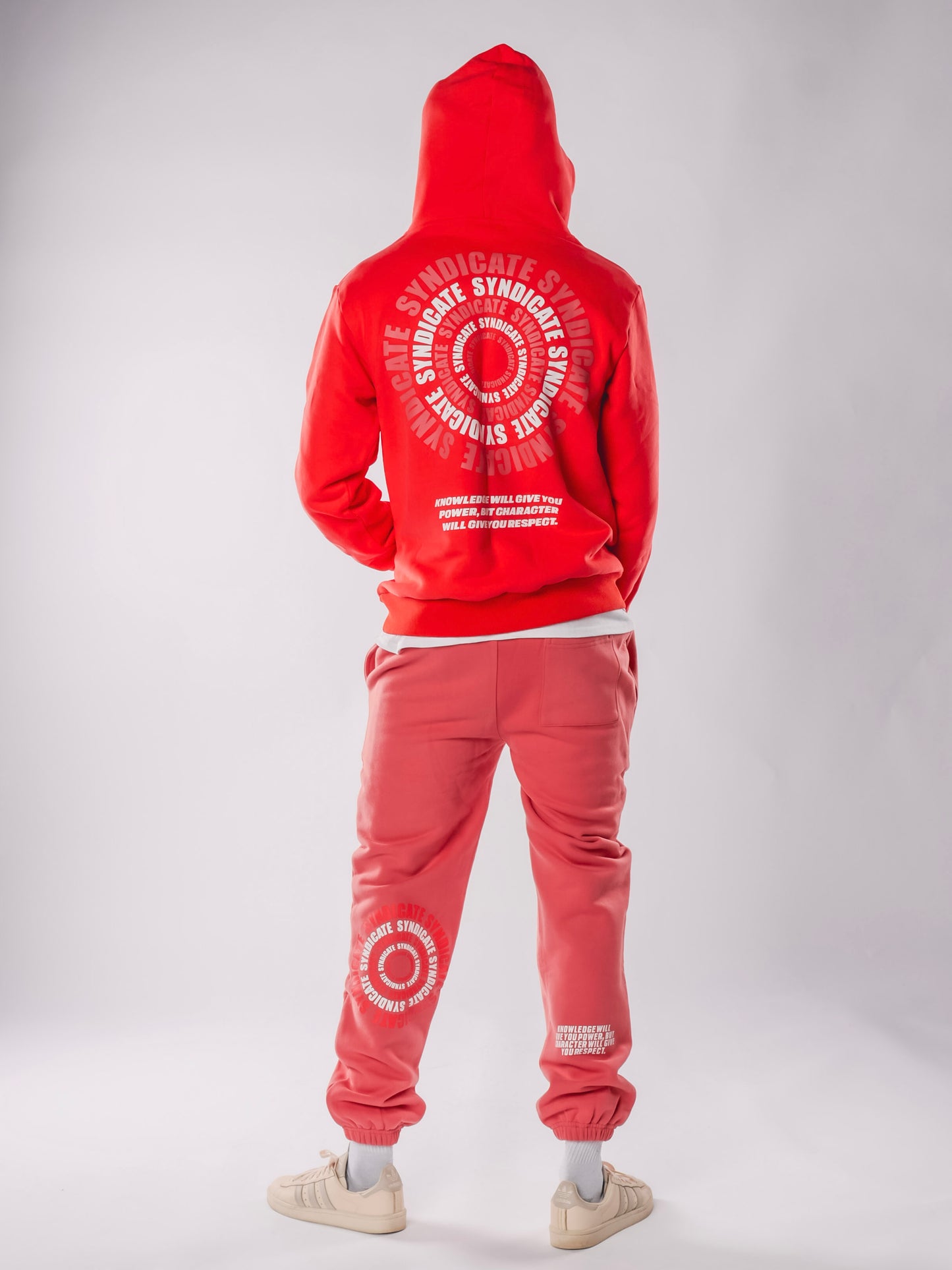 Salmon & Coral Syndicate Sweatpants