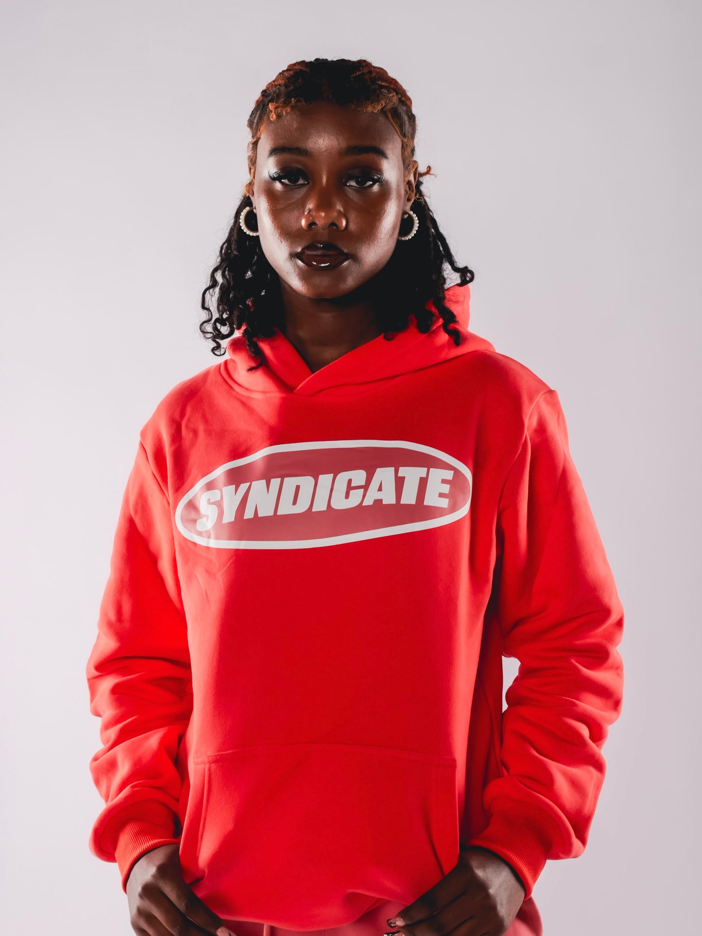 Coral & Salmon Syndicate Hoodie