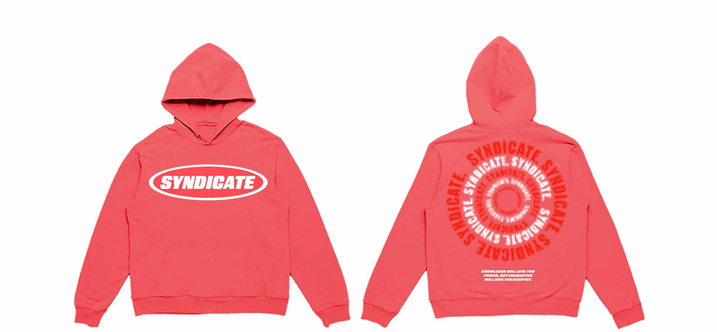 Coral & Salmon Syndicate Hoodie