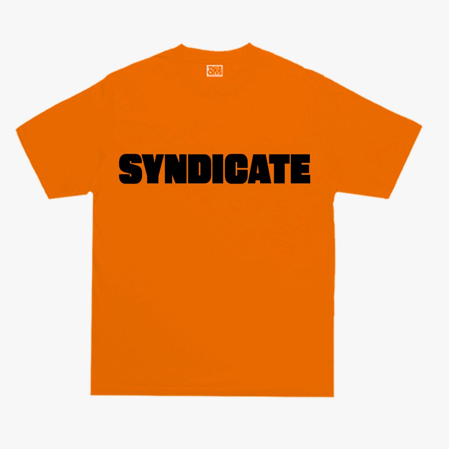 Orange & black paid in full syndicate tee