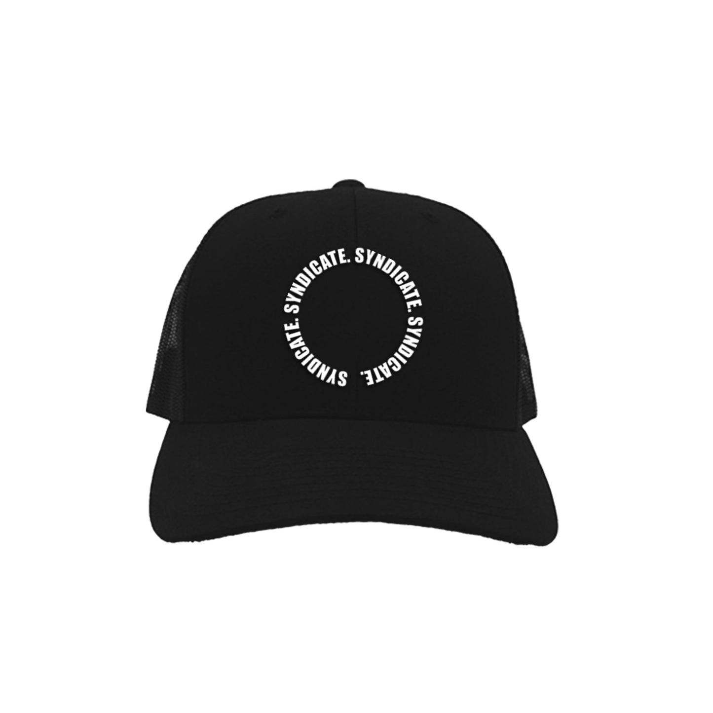 Circle syndicate black & white hat